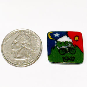 Beth James Bicycle Day Coin