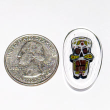 Load image into Gallery viewer, Dave Strobel x Arik Krunk x Hermit Glass Sugar Skull Coin
