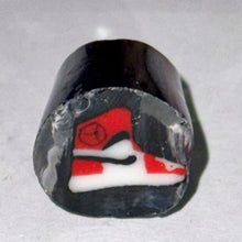 Load image into Gallery viewer, Beth James Red Air Jordan Cane
