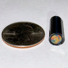 Load image into Gallery viewer, Dapo Glass Rainbow Honeycomb Cane
