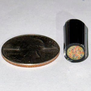 Dapo Glass Rainbow Honeycomb Cane
