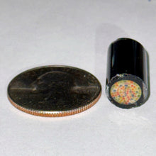 Load image into Gallery viewer, Dapo Glass Rainbow Honeycomb Cane
