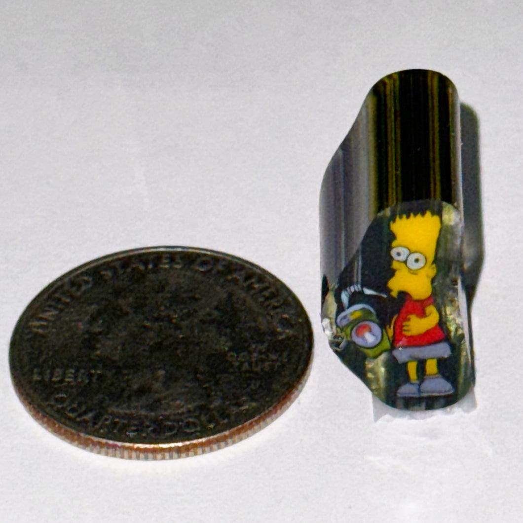 Stephen Boehme x Ian Cohen Slurpee Bart Simpson Cane