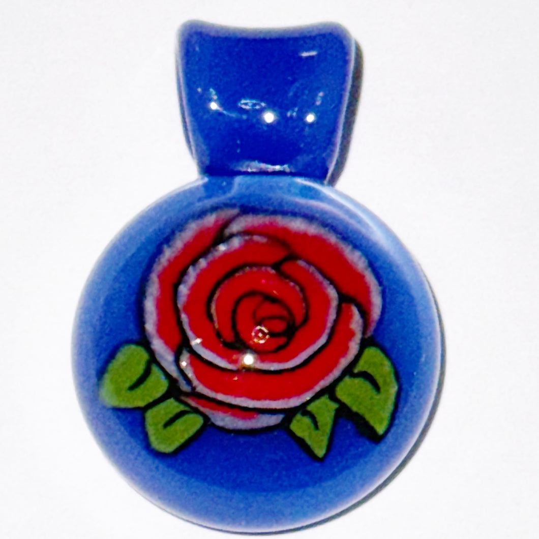 Dave Strobel Rose Pendant