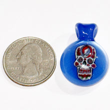 Load image into Gallery viewer, Dave Strobel Sugar Skull Stealie Pendant
