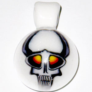 Dave Strobel AoxomoxoA Skull Pendant