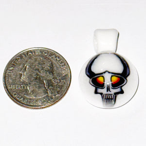 Dave Strobel AoxomoxoA Skull Pendant