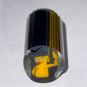 Christopher Campbell Clockwork Maggie Simpson Half Body Cane