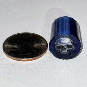 Stephen Boehme Colored Skulls Cane