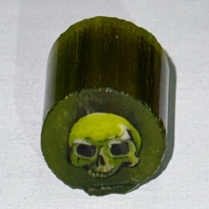 Stephen Boehme Colored Skulls Cane
