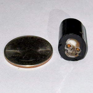 Stephen Boehme Skull Cane #3 (Black Background)