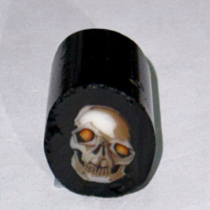 Stephen Boehme Skull Cane #3 (Black Background)