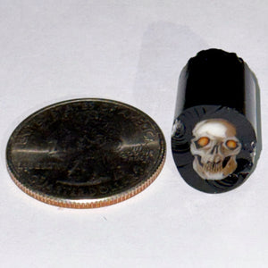 Stephen Boehme Skull Cane #3 (Black Background)