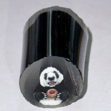 Load image into Gallery viewer, Stephen Boehme Panda Eating Donut Cane
