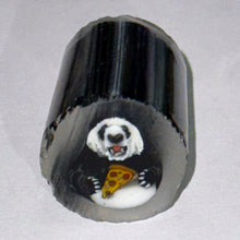 Load image into Gallery viewer, Stephen Boehme Panda Eating Pizza Cane
