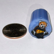 Load image into Gallery viewer, Stephen Boehme Critter Eating Pizza Cane
