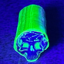 Load image into Gallery viewer, Stephen Boehme UV Skull Cane
