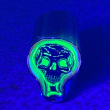 Load image into Gallery viewer, Stephen Boehme UV Light Bulb Skull Cane
