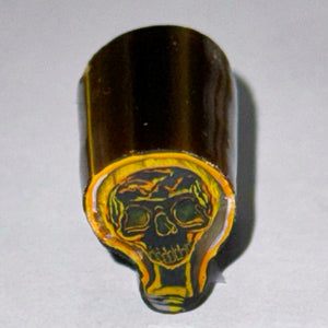 Stephen Boehme UV Light Bulb Skull Cane