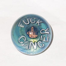 Load image into Gallery viewer, Keys Glass Fuck Cancer Marble
