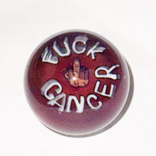 Load image into Gallery viewer, Keys Glass Fuck Cancer Marble
