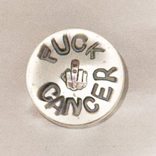 Load image into Gallery viewer, Keys Glass Fuck Cancer Marble
