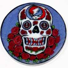 Load image into Gallery viewer, Dave Strobel Sugar Skull w/Stealie Coin
