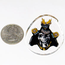 Load image into Gallery viewer, Stephen Boehme Samurai Skull Coin
