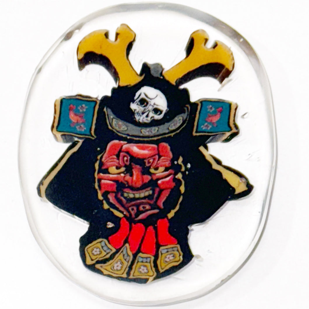 Stephen Boehme Samurai Mask Coin