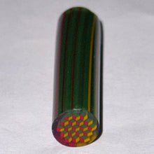 Load image into Gallery viewer, Erik Anders x Ian Cohen Rasta Geometric Cane
