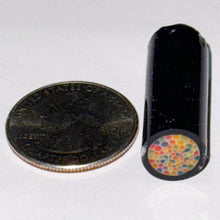 Load image into Gallery viewer, Dapo Glass Rainbow Honeycomb Cane
