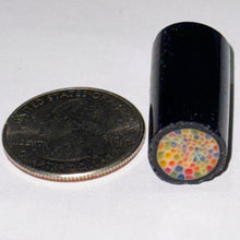 Load image into Gallery viewer, Dapo Glass Rainbow Honeycomb Cane
