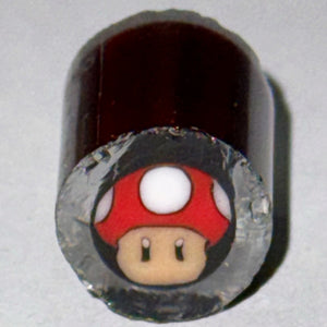 Michael McCluer Red Mario Mushroom Cane