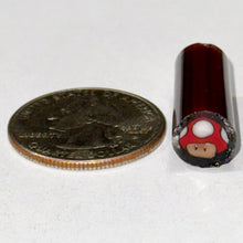 Load image into Gallery viewer, Michael McCluer Red Mario Mushroom Cane
