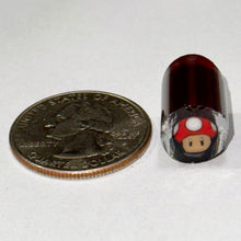 Load image into Gallery viewer, Michael McCluer Red Mario Mushroom Cane
