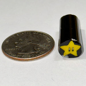 Golden Gate Glassworks Mario Star Cane