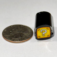 Load image into Gallery viewer, Golden Gate Glassworks Mario Question Block Cane
