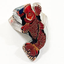 Load image into Gallery viewer, Stephen Boehme Red Koi Fish Paperweight
