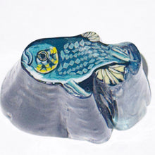 Load image into Gallery viewer, Stephen Boehme Blue Koi Fish End Cane
