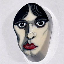 Load image into Gallery viewer, Stephen Boehme Wednesday Adams Face Component End Cane
