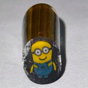 Dapo Glass Minion Cane