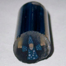 Load image into Gallery viewer, Dapo Glass Blue Wizard Cane
