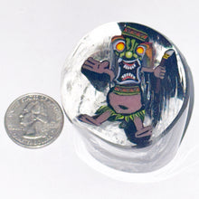 Load image into Gallery viewer, Stephen Boehme x Dapo Glass Tiki Man Paperweight
