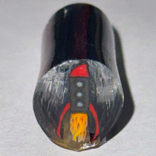 Load image into Gallery viewer, Dapo Glass Rocket v4 Cane
