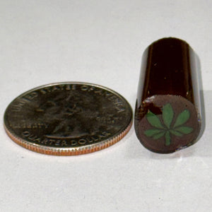 Jason Lee Chocolate Thai Leaf Cane