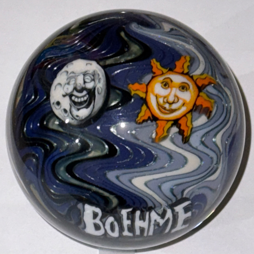 Stephen Boehme Sun & Moon Marble