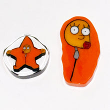 Load image into Gallery viewer, Christopher Campbell Starfish Maggie Simpson Coin Set
