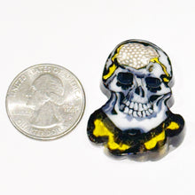 Load image into Gallery viewer, Stephen Boehme Honeycomb Skull Coin
