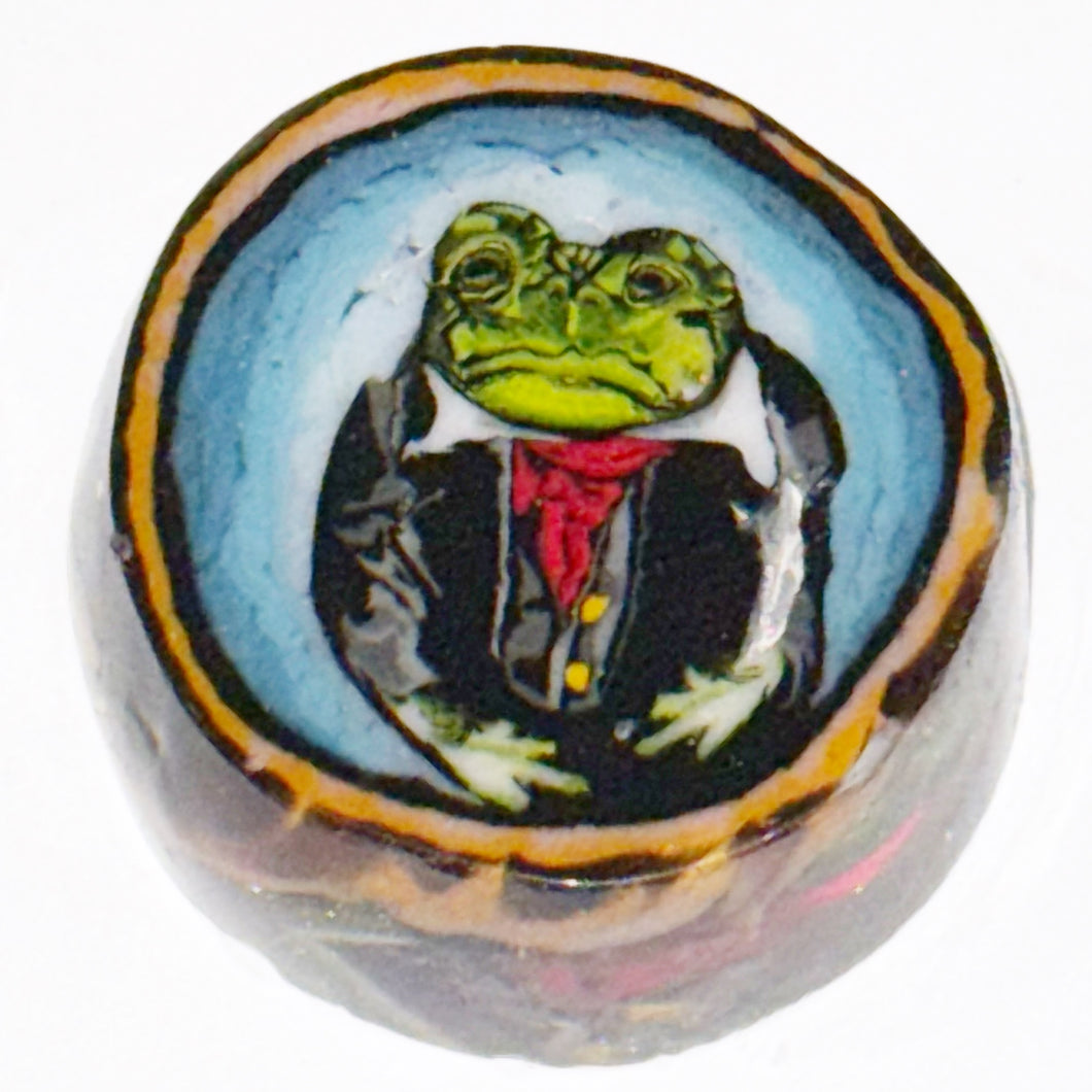 Stephen Boehme Toad Paperweight