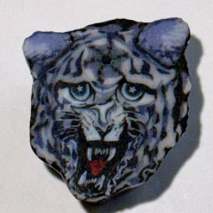 Stephen Boehme Snow Leopard Cane